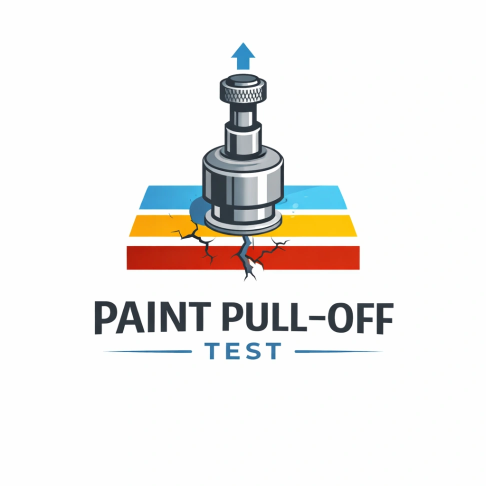 اختبار تماسك طبقه الدهان طبقا للمواصفه ASTM D4541